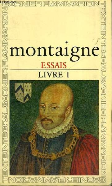 ESSAIS, LIVRE 1 | Immagine principale