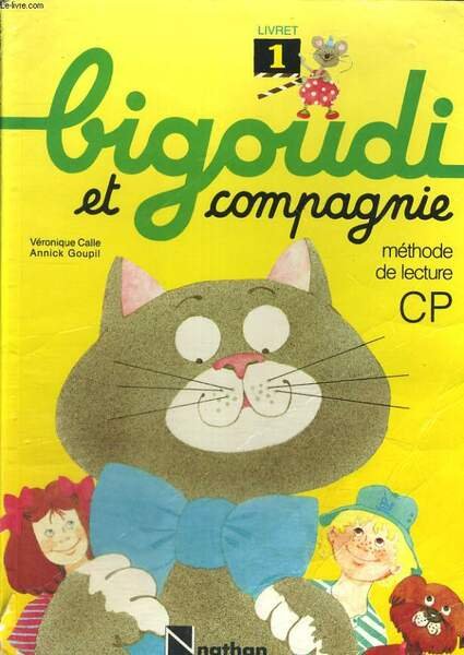 BIGOUDI ET COMPAGNIE. METHODE DE LECTURE CP . LIVRET 1. | Immagine principale