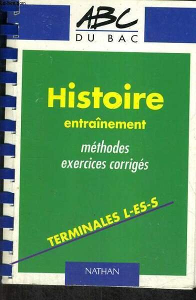 HISTOIRE ENTRAINEMENT. TERMINALES L, ES, S. | Immagine principale