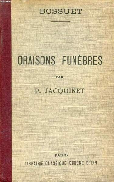 ORAISONS FUNEBRES