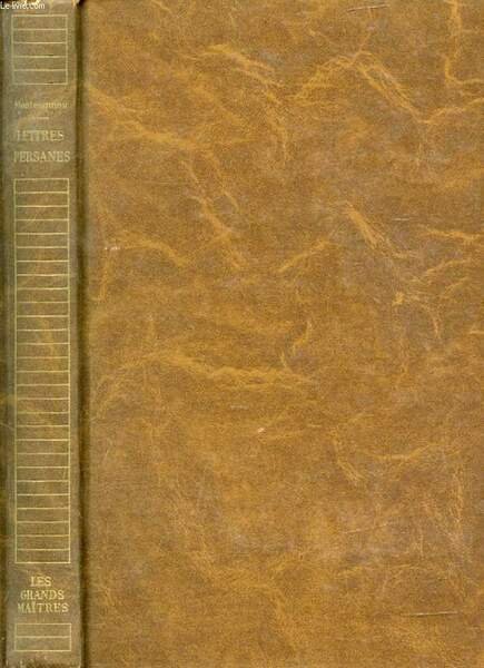 LETTRES PERSANES, Suivies de LE TEMPLE DE GNIDE (LES GRANDS …