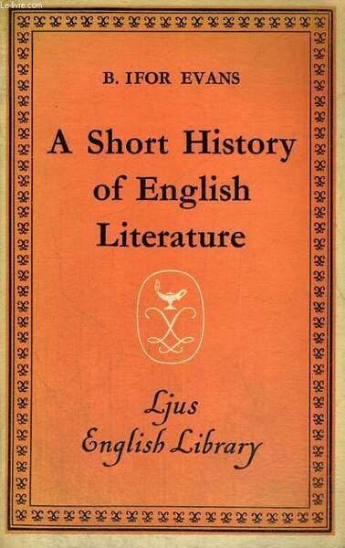 A SHORT HISTORY OF ENGLISH LITERATURE | Immagine principale