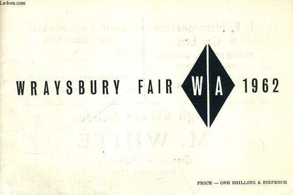 WRAYSBURY FAIR, JUNE 15th 1962 | Immagine principale