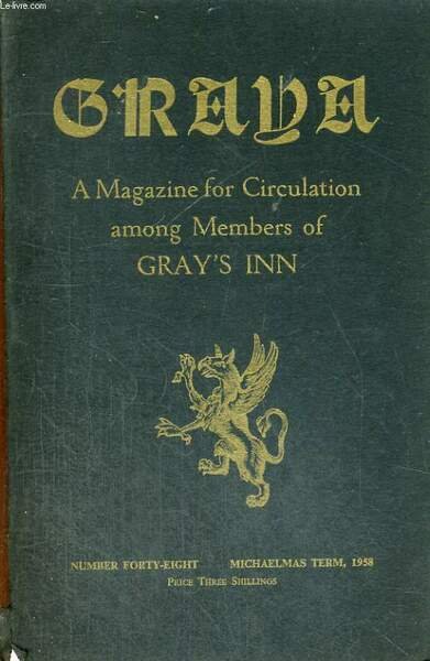 GRAYA N� 48, THE COURT AND THE YOUNG BARRISTER BY … | Immagine principale
