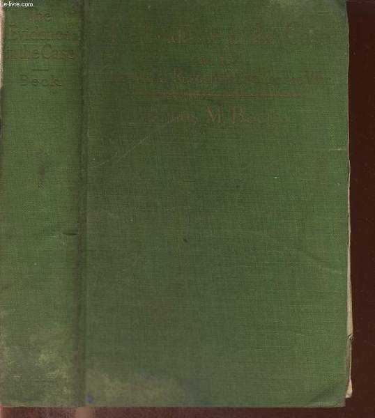 THE EVIDENCE IN THE CASE | Immagine principale