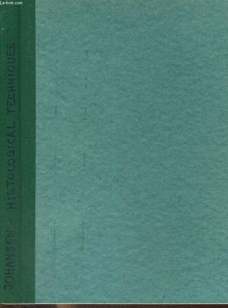 BOTANICAL MICROTHECHNIQUE | Immagine principale