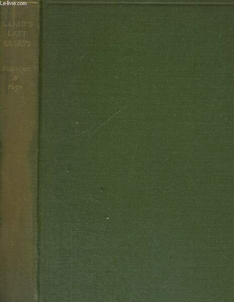 THE LAST ESSAYS OF ELIA | Immagine principale