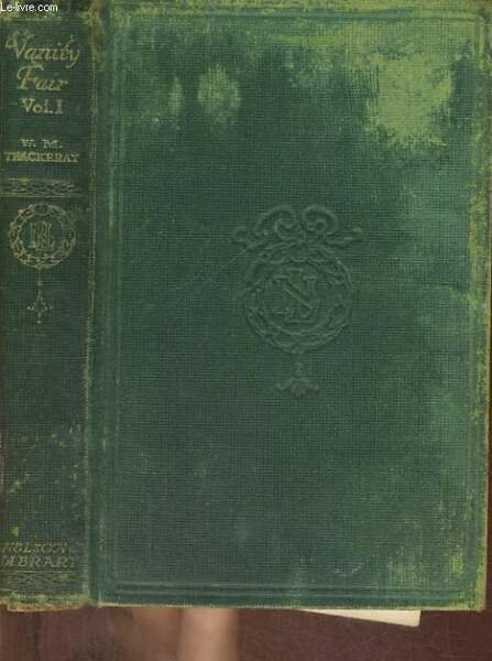 VANITY FAIR, A NOVEL WITHOUT A HERO, VOL. I | Immagine principale