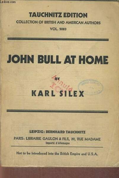 JOHN BULL AT HOME | Immagine principale