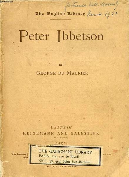 PETER IBBETSON