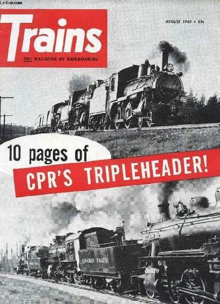 TRAINS, THE MAGAZINE OF RAILROADING, VOL. 20, N� 10, AUG. … | Immagine principale