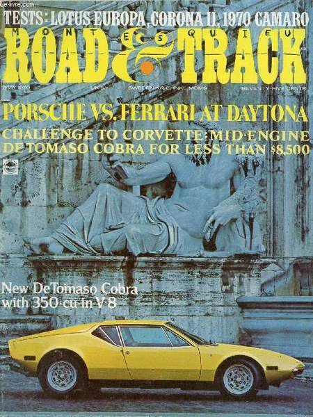 ROAD & TRACK, VOL. 21, N� 9, MAY 1970 (Contents: … | Immagine principale