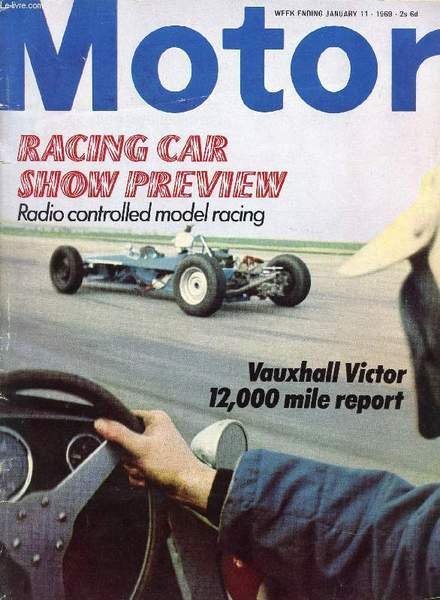 MOTOR, N� 3473, JAN. 8, 1969 (Contents: 12,000-mile test report, The Vauxhall Victor. A Cortina with the most, Buick V-8 engine installed. Driving the winner, The London-Sydney Hunter. Racing begins here, The dub scene. Racing by radio.)