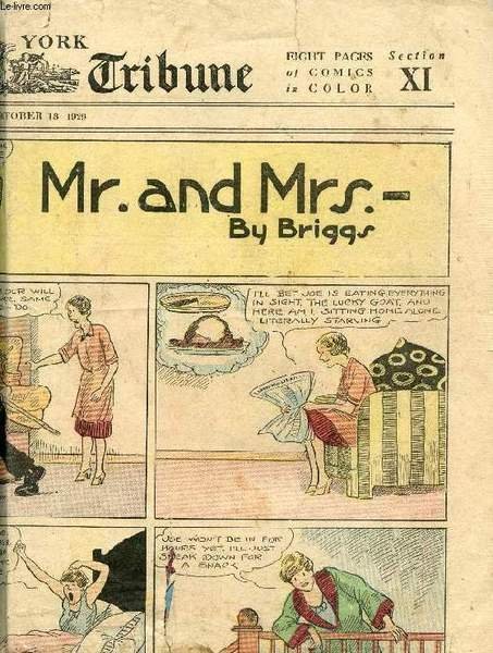 NEW YORK HERALD TRIBUNE, OCT. 13, 1929, COMICS PAGES