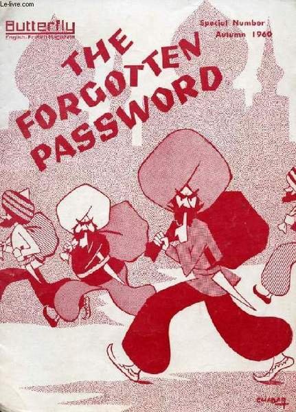 BUTTERFLY, ENGLISH-FRENCH MAGAZINE, SPECIAL NUMBER, AUTUMN 1960 (Contents: The Forgotten Password, A Play for Beginners, by Sydney Stevens. The River Thames, by The Rambler. A Character in a Fairy Story, by J. Wonder. English as a Class Indicator.)