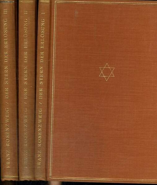 DER STERN DER ERL�SUNG, 3 B�NDEN. ERSTER TEIL: DIE ELEMENTE … | Immagine principale