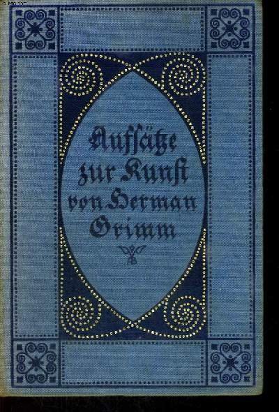 HERMAN GRIMM. AUSS�TZE ZUR KUNFT. | Immagine principale