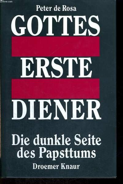 GOTTES ERSTE DIENER. DIE DUNKLE SEITE DES PAPSTTUMS | Immagine principale