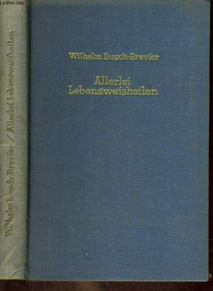 ALLERLEI LEBENSWEISHEITEN MIT 87 BILDERN | Immagine principale