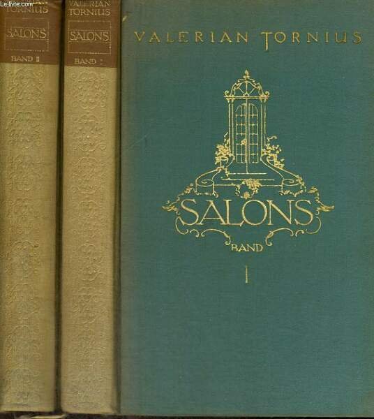 SALONS. BILDER GESSELLSCHAFTLICHER KULTUR AUS F�NF JAHRHUNDERTEN. ZWEI B�NDEN. MIT … | Immagine principale