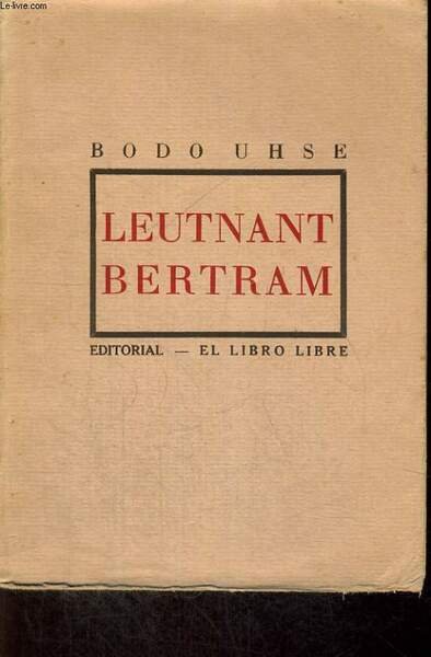 LIEUTNANT BERTRAM | Immagine principale