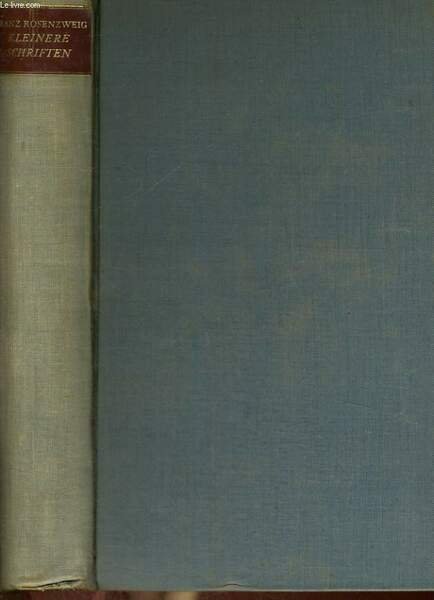 KLEINERE SCHRIFTEN | Immagine principale