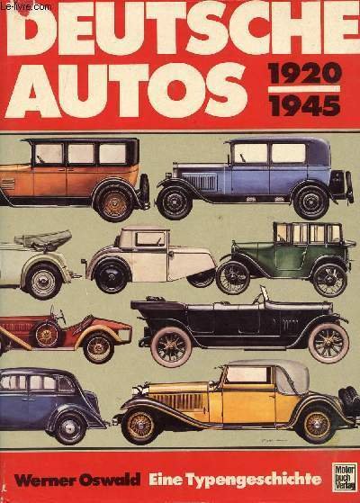 DEUTSCHE AUTOS, 1920-1945