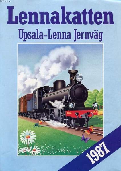 LENNAKATTEN, UPSALA-LENNA JERNV�G, 1987