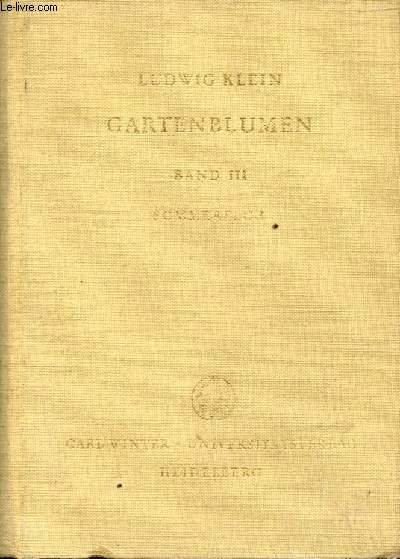 GARTENBLUMEN, DRITTER BAND, SOMMERFLOR