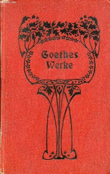 GOETHES WERKE, DRITTER BAND, FAUST