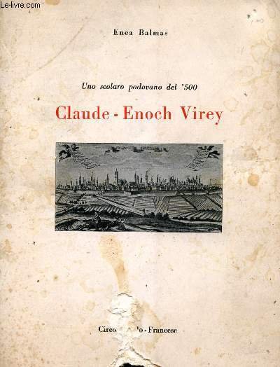 CLAUDE-ENOCH VIREY, UNO SCOLARO PADOVANO DEL '500