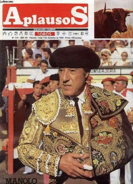 APLAUSOS, SEMANARIO TAURINO, A�O VIII, N� 375, DIC. 1984 (Sumario: … | Immagine principale