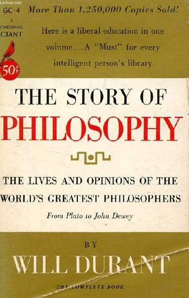 THE STORY OF PHILOSOPHY, THE LIVES AND OPINIONS OF THE … | Immagine principale
