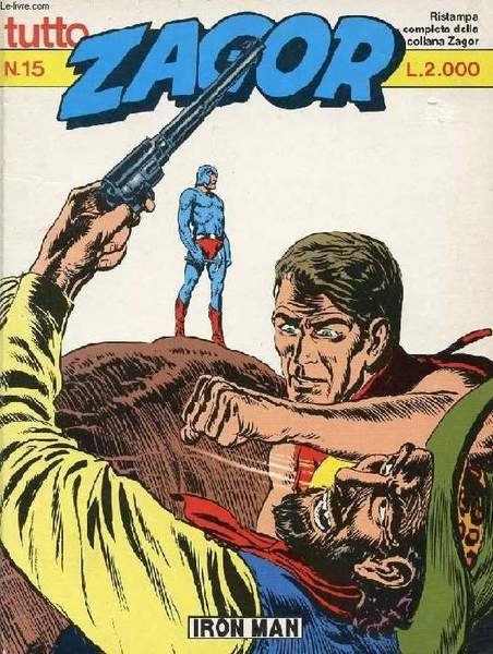TUTTO ZAGOR, N� 15, AGOSTO 1987, IRON MAN