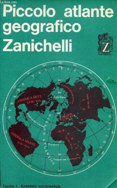 PICCOLO ATLANTE GEOGRAFICO ZANICHELLI