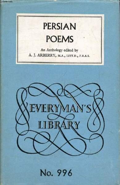 PERSIAN POEMS, An Anthology of Verse Translations | Immagine principale