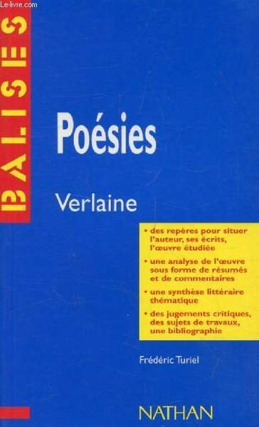 POESIES, PAUL VERLAINE (BALISES)