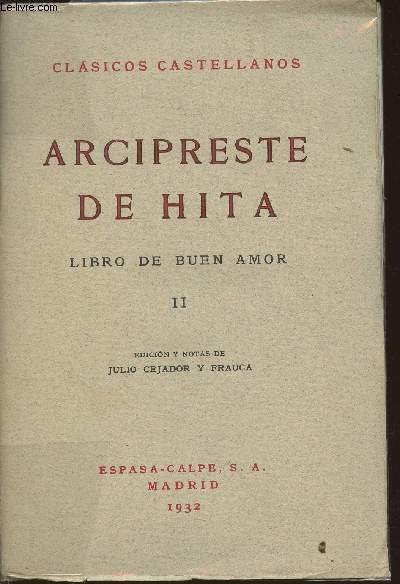 Libro de buen amor II
