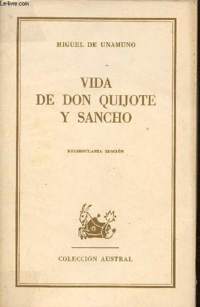 Vida de Don Quijote y Sancho (Collection "Austral", n°33)