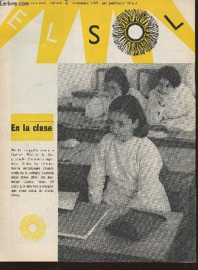 El Sol Quinta serie n°2- Noviembre 1965-Sommaire: En la clase-La …
