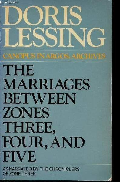 The marriages between zones three, four, and five (As narrated …