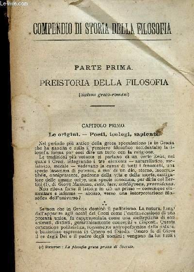 Compendio di Storia della Filosofia