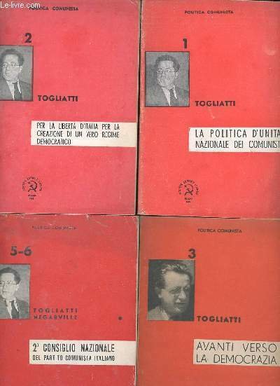 Lot de 5 volumes de la collection "Politica Comunista" : … | Immagine principale