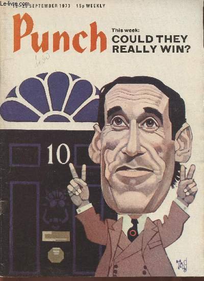 Punch - 19-25 September 1973-Sommaire: Could they really win?- Triumph …