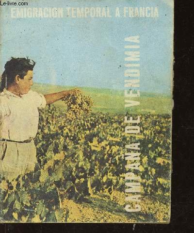 Emigracion temporal a Francia. Campaña de Vendimia | Immagine principale