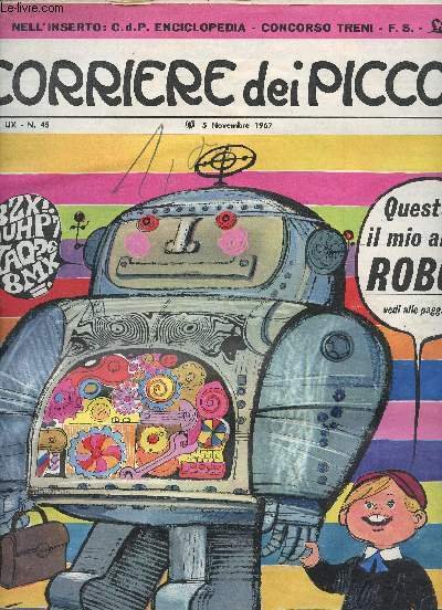 Corriere dei Piccoli, Anno LIX, n°45, 5 Novembre 1967 : …