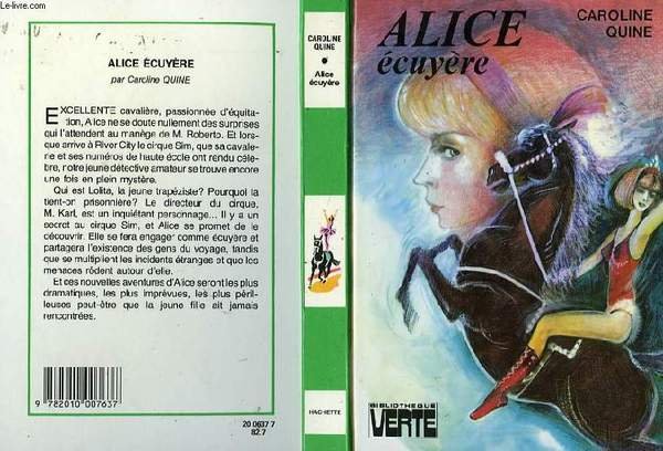 ALICE ECUYERE