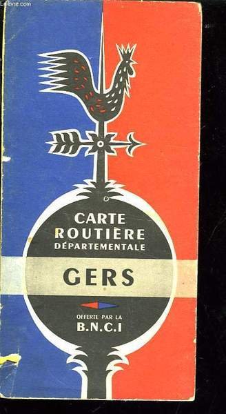 CARTE ROUTIERE DEPARTEMENTALE GERS
