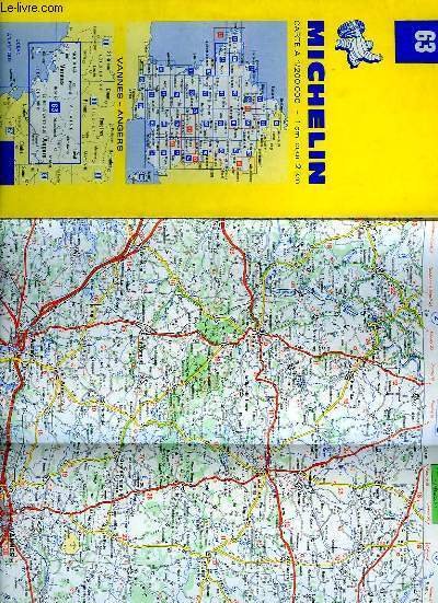 CARTE MICHELIN N�63