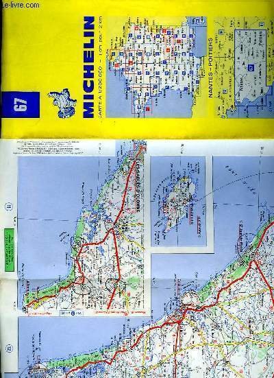 CARTE MICHELIN N�67